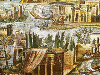 Nil Mozaika z palestryny