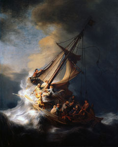 Rembrandt Burza na Morzu
								Galilejskim