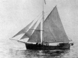 Statek Gjøa Roalda Amundsena